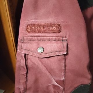 Parka Timberland rossa e nera