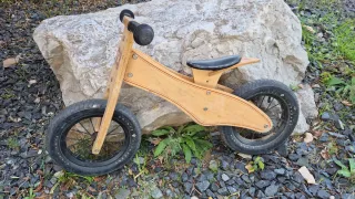 Bicicleta evolutiva madera