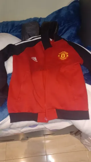 Chaqueta Adidas Manchester United Roja