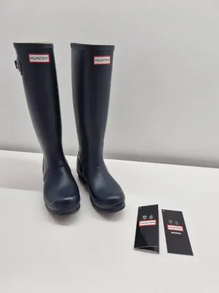 Botas de agua Hunter Navy Talla 37