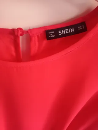 Camicia donna SHEIN rossa