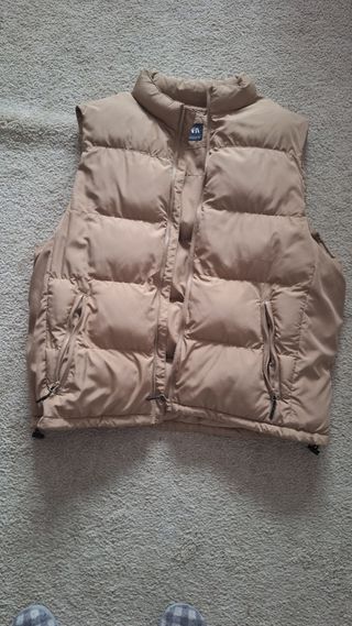 Chaleco hombre camel