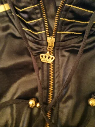 Giacca Adidas donna nera e oro