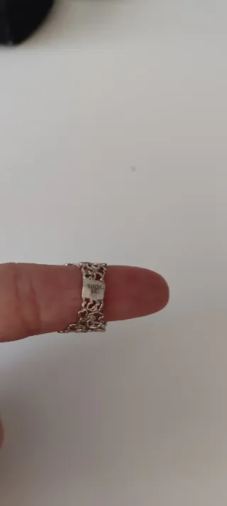 Conjunto Tous Anillo y Pendientes Plata