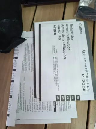 Canon Escaner FORMULA P-208II Escáner Portátil