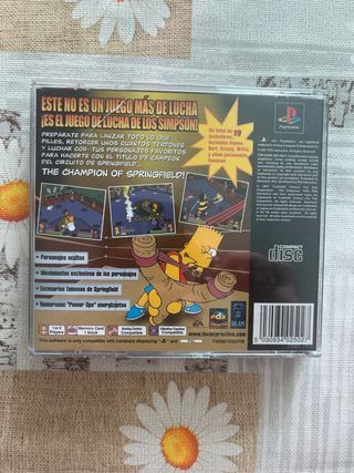 The Simpsons Wrestling PS1