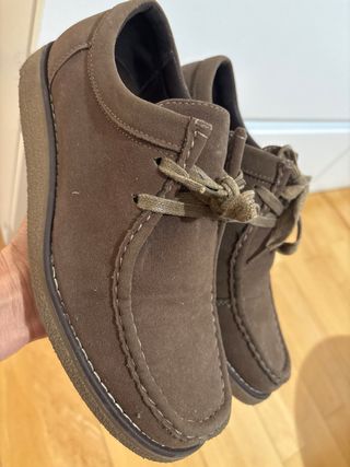 Zapatos vestir marrones talla 40