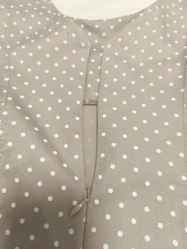 Vestito stile anni '50 a pois