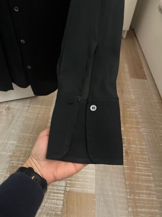 Camicia TELA nera in seta