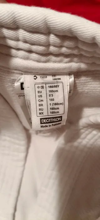 Giacca allenamento Judo bianca