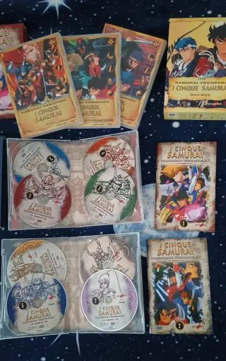 Collezione DVD I 5 Samurai - Samurai Troopers