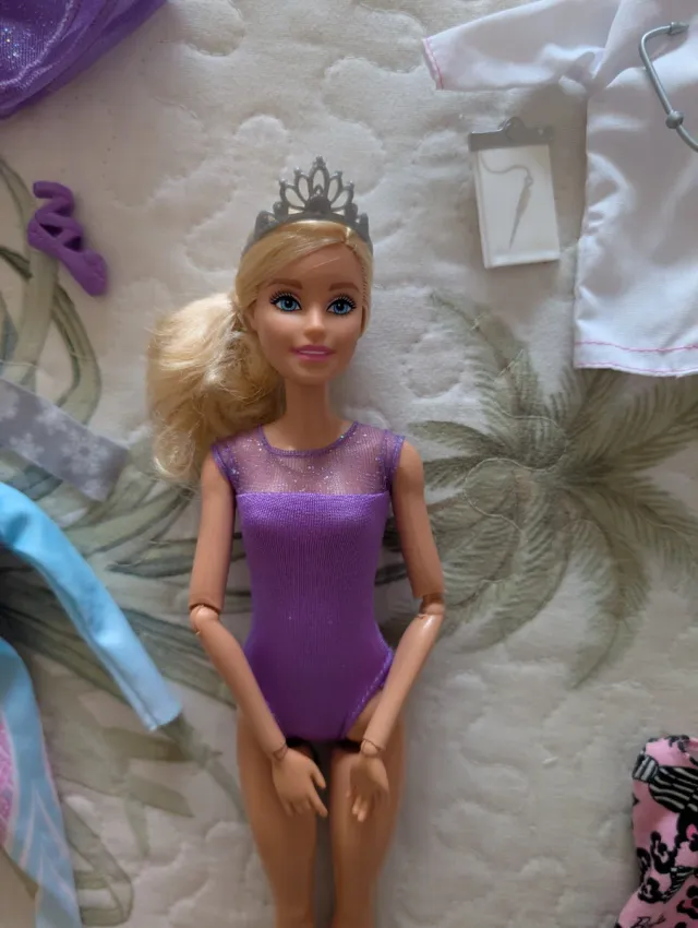 Barbie Calendario Adviento Morado Completo