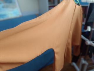 Camisa vintage ocre manga japonesa casi nueva