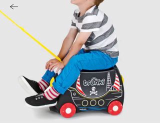 Maleta infantil Trunki pirata nueva
