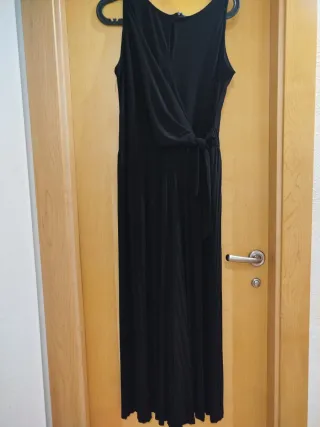 Mono largo mujer negro