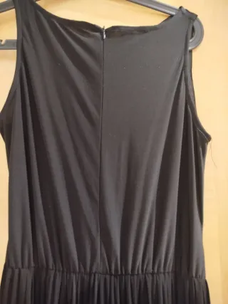 Mono largo mujer negro