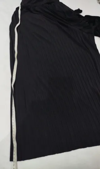 Mono largo mujer negro