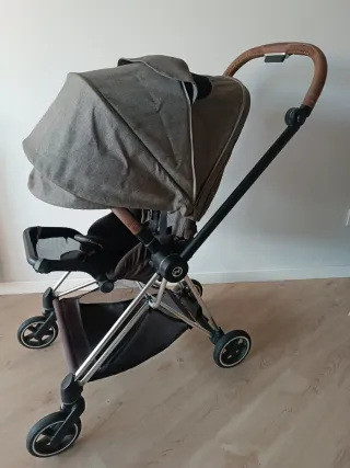 Cybex Mios Chasis + Silla + Capazo Lux