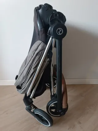 Cybex Mios Chasis + Silla + Capazo Lux
