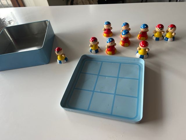 Jogo Três em Linha Piratas