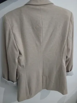 Chaqueta Stradivarius Beige Talla S