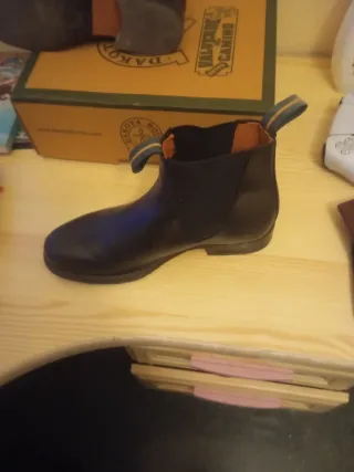 Botas de santero negras