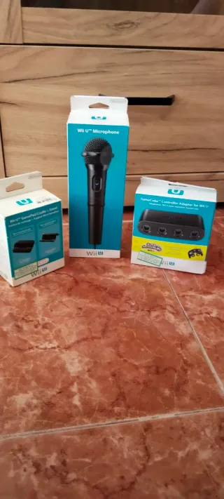 Adaptador GameCube WiiU Nintendo, Soporte y Micro