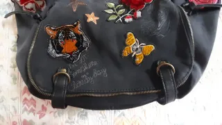 Bolso Desigual Negro Multicolor