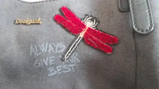 Bolso Desigual Negro Multicolor