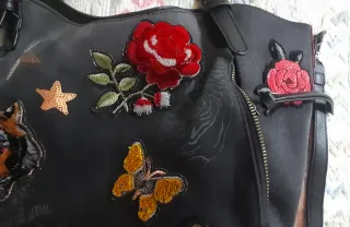 Bolso Desigual Negro Multicolor