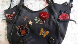 Bolso Desigual Negro Multicolor