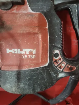 Martillo Hilti TE 76P con maletín