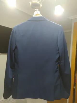 Traje Zara Azul Talla M