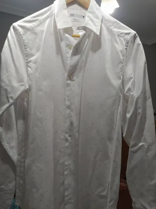 Traje Zara Azul Talla M