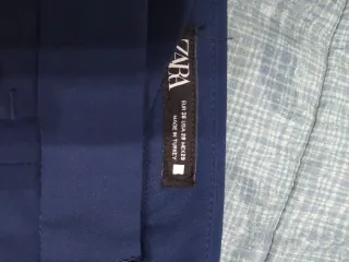 Traje Zara Azul Talla M