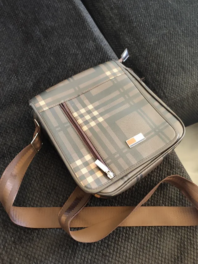 Bolso bandolera cuadros