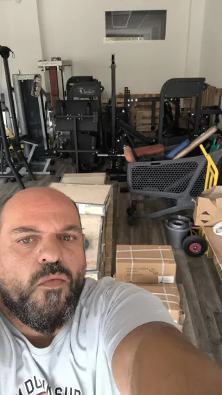 Equipo de gimnasio completo para casa