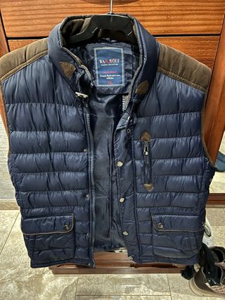 Chaleco WAR WOLF Azul/Marrón Talla XXL