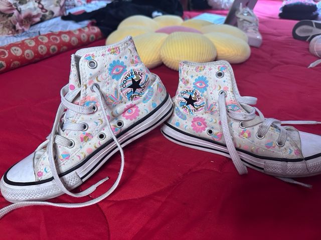 Zapatillas Converse Talla 32 estampado