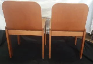 Set 4 sedie design Tobia Scarpa anni 60