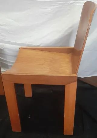 Set 4 sedie design Tobia Scarpa anni 60