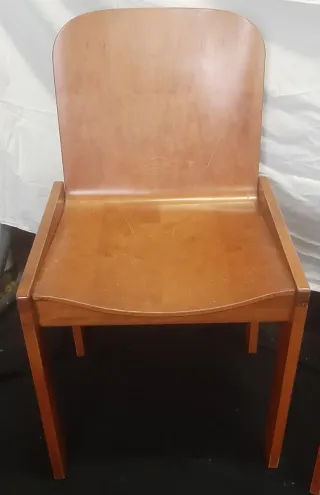 Set 4 sedie design Tobia Scarpa anni 60