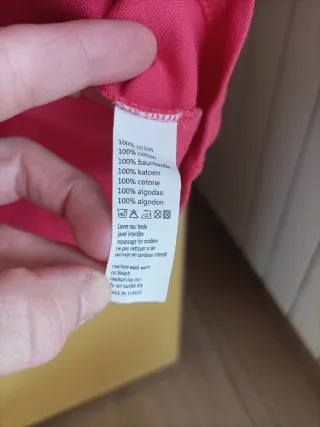 Camiseta Polo Rosa Lacoste 15-16 años