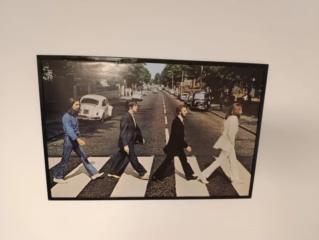 Póster The Beatles Abbey Road