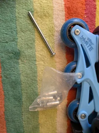 Patines extensibles T. 30-33 + mochila