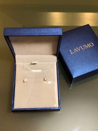 Pendientes LAVUMO Plata 925 Chapado Oro