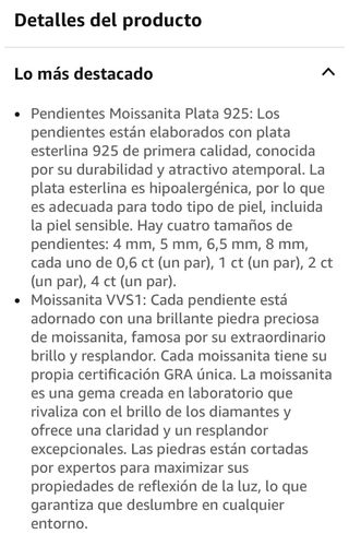 Pendientes LAVUMO Plata 925 Chapado Oro