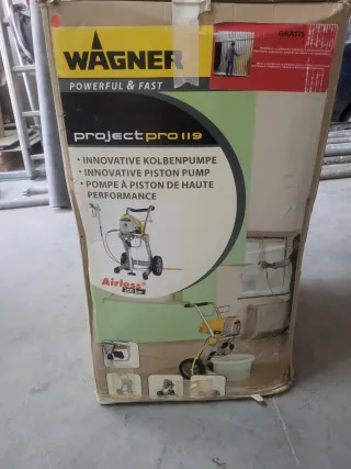 Pistola pintar Wagner ProjectPro 119