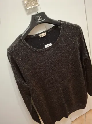 Maglia Tezenis nera laminata