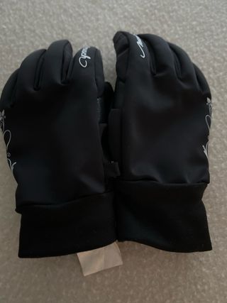 Guanti da sci Reusch neri ragazza